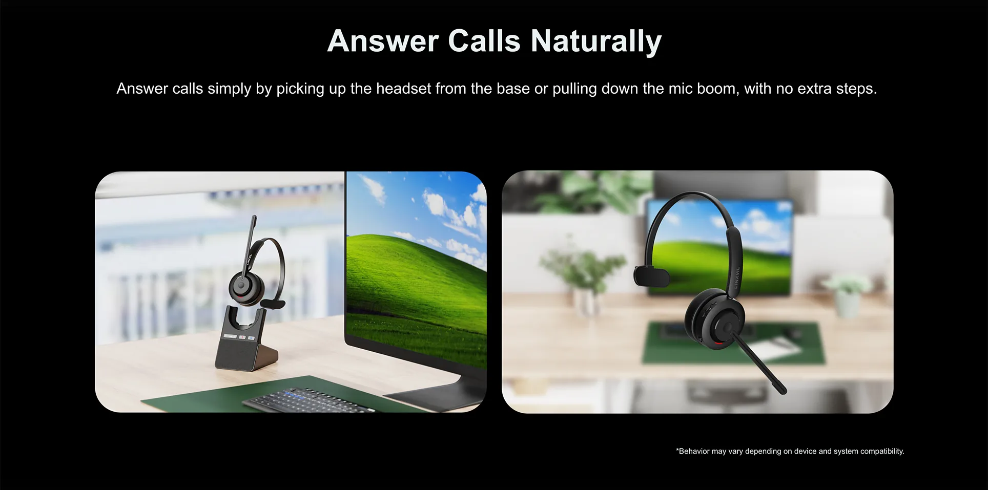 DH301D Pro DECT Wireless Headset in Dubai UAE (1)