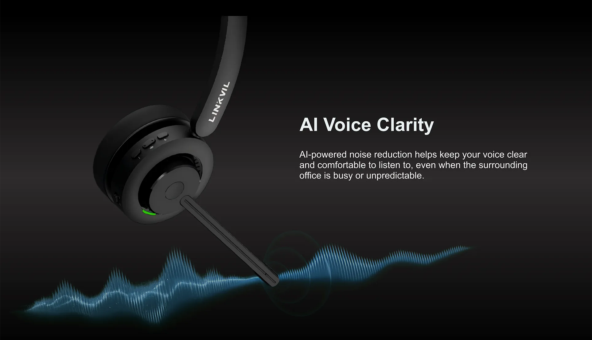 DH301D Pro DECT Wireless Headset in Dubai UAE (2)