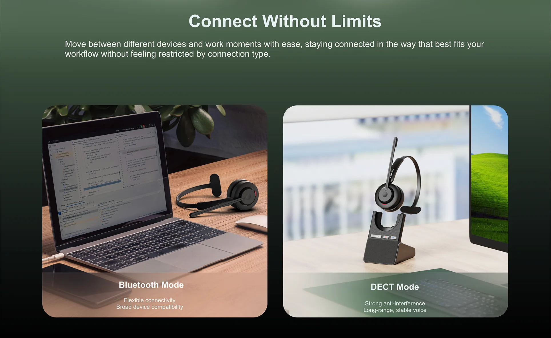 DH301D Pro DECT Wireless Headset in Dubai UAE (6)