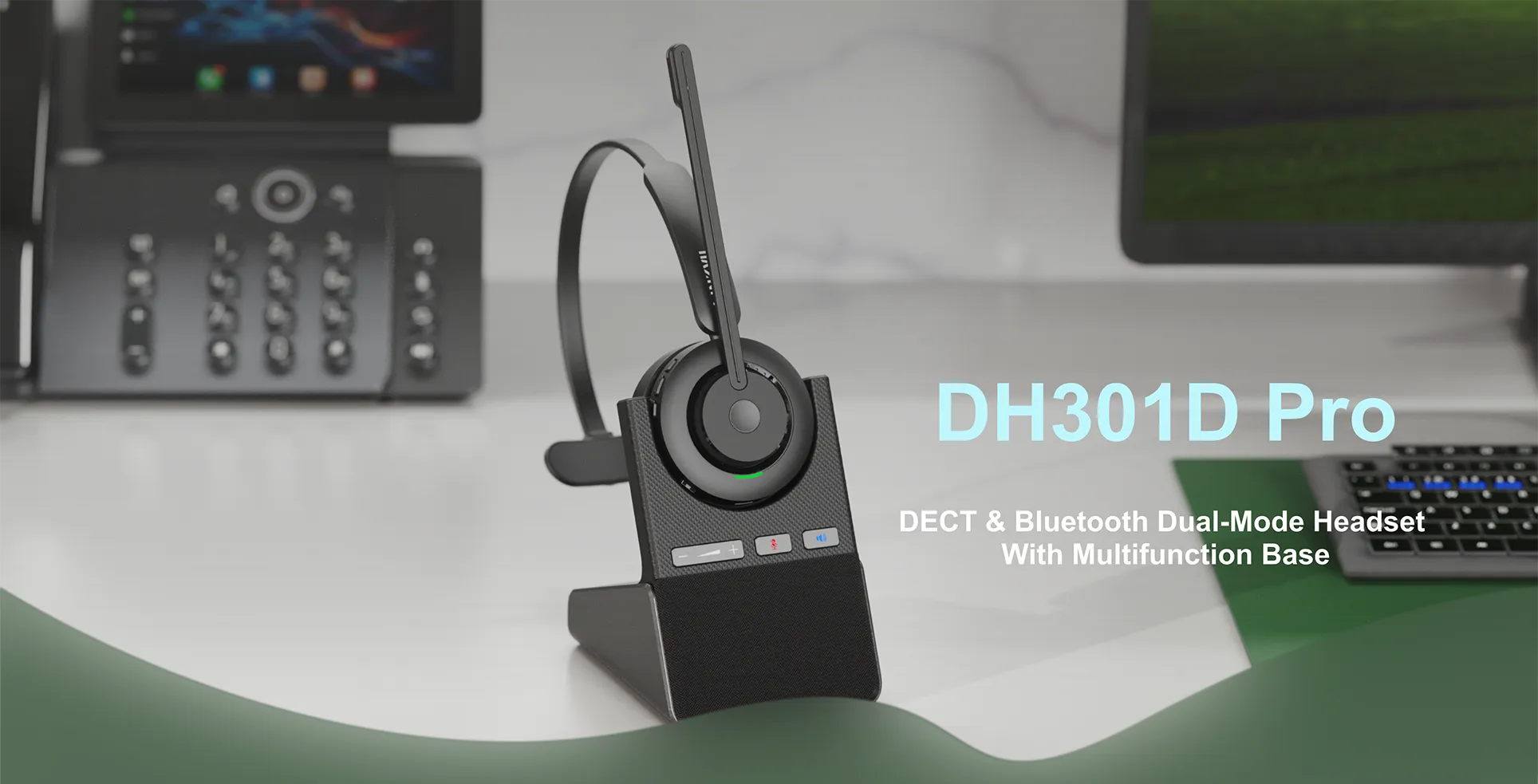 DH301D Pro DECT Wireless Headset in Dubai UAE (8)
