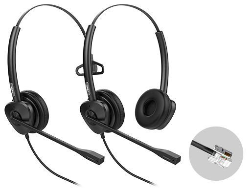 HT301HT302 RJ9 Headset Dubai UAE (1)
